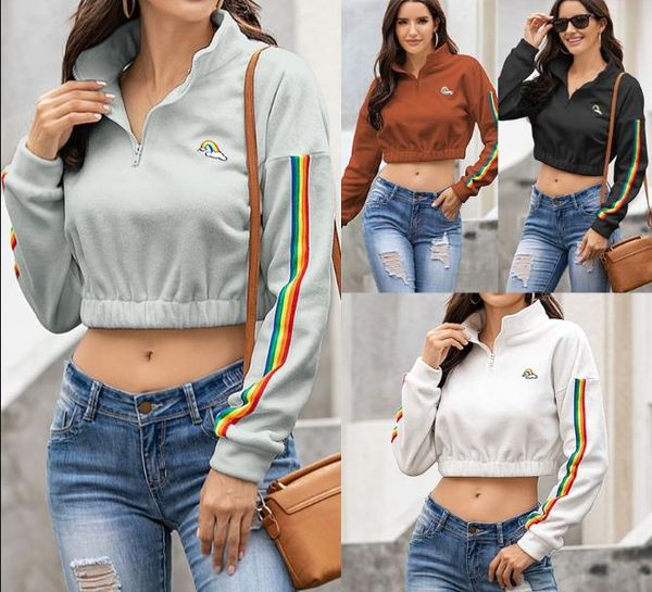 women hoodies sweatshirts crop rs autumn winter wool patchwork sweaters plush hooded zipper neck blouse pullovers clothes ly825, White
women hoodies sweatshirts crop rs autumn winter wool patchwork sweaters plush hooded zipper neck blouse pullovers clothes ly825, White