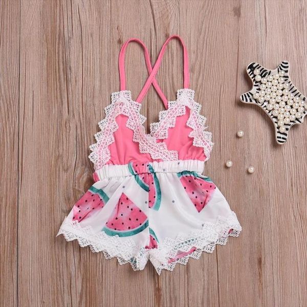 infant baby girls bodysuits watermelon print lace strap jumpsuit clothes sleeveless pullover o neck cotton bodysuits for girls, Blue
infant baby girls bodysuits watermelon print lace strap jumpsuit clothes sleeveless pullover o neck cotton bodysuits for girls, Blue