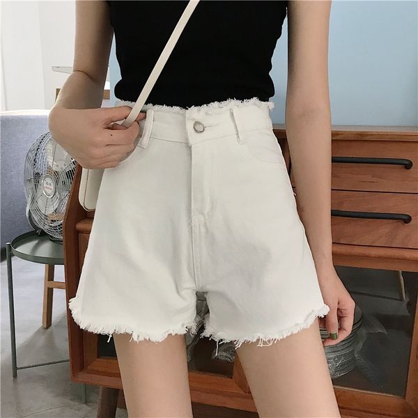 mm 2020 summer new women's shorts denim shorts high waist loose straight-leg women's thin and wild wide-leg thin, White;black
mm 2020 summer new women's shorts denim shorts high waist loose straight-leg women's thin and wild wide-leg thin, White;black