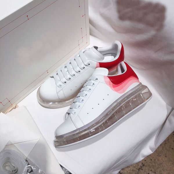 2019 classic new coloured broad shoes men women summer type crystal bottom leather lace single shoe muffin thick bottom leisure white shoes, Black
2019 classic new coloured broad shoes men women summer type crystal bottom leather lace single shoe muffin thick bottom leisure white shoes, Black