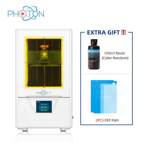anycubic 3d принтер kit фотон s lcd на основе sla модернизированный uv двойной модуль z сенсорный экран печати 405nm uv смолы для diy дизайн
anycubic 3d принтер kit фотон s lcd на основе sla модернизированный uv двойной модуль z сенсорный экран печати 405nm uv смолы для diy дизайн