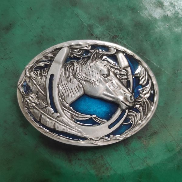 1 pcs men's blue horse head western cowboy belt buckle boucle de ceinture fit 4cm wide jeans belts head, Slivery;black
1 pcs men's blue horse head western cowboy belt buckle boucle de ceinture fit 4cm wide jeans belts head, Slivery;black