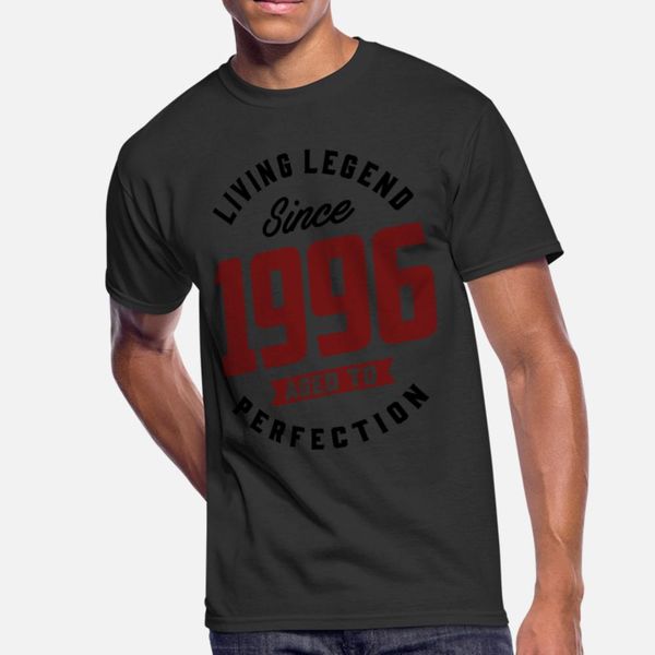 since 1996 t shirt men knitted 100% cotton s-xxxl cute funny summer style family shirt
