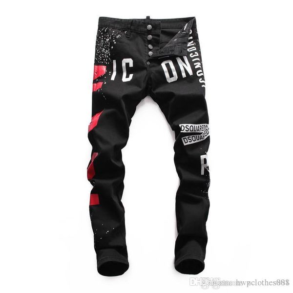 2020 men's jeans men's fashion black hole ripped biker jeans for men slim retro stretch denim straight pants men designer jeans, Blue
2020 men's jeans men's fashion black hole ripped biker jeans for men slim retro stretch denim straight pants men designer jeans, Blue