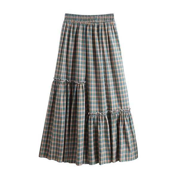 summer new high-waisted thin a-line large swing plaid asymmetric stitching mid-length skirt 2020 autumn female skirt, Black
summer new high-waisted thin a-line large swing plaid asymmetric stitching mid-length skirt 2020 autumn female skirt, Black