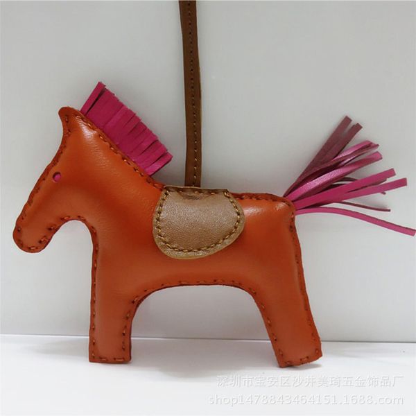 luxury fashion handmade real lambskin leather horse keychain animal key chain women bag charm pendant accessories birthday gift, Silver
luxury fashion handmade real lambskin leather horse keychain animal key chain women bag charm pendant accessories birthday gift, Silver