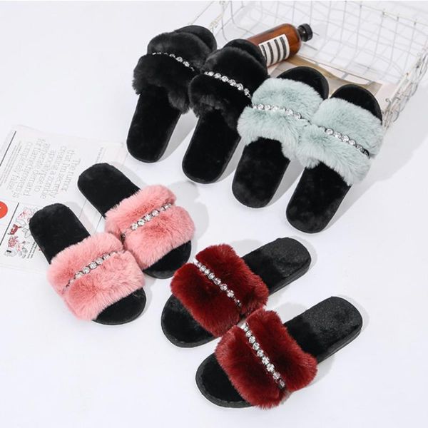 womens plush fur slippers fluffy cross open toe sandal crystal summer indoor home soft flat shoes slides woman fur mules 2020, Black
womens plush fur slippers fluffy cross open toe sandal crystal summer indoor home soft flat shoes slides woman fur mules 2020, Black