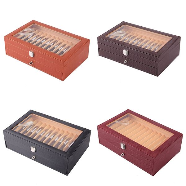 24 pen fountain wood display case holder wooden pen box storage collector organizer box, Pink;blue
24 pen fountain wood display case holder wooden pen box storage collector organizer box, Pink;blue