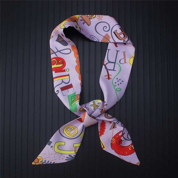 women silk scarf skinny fashion ribbon hair scarfs female print bag hand wrap scarves tie designer headwear, Blue;gray
women silk scarf skinny fashion ribbon hair scarfs female print bag hand wrap scarves tie designer headwear, Blue;gray