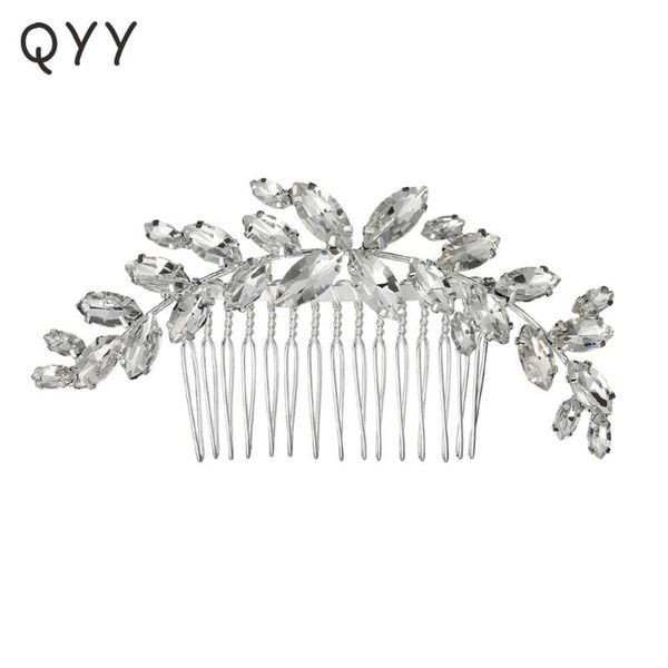 bridal wedding accessories leaf crystal hair comb clips jewelry silver color hair pins for women ornaments bride headpiece, Golden;silver
bridal wedding accessories leaf crystal hair comb clips jewelry silver color hair pins for women ornaments bride headpiece, Golden;silver