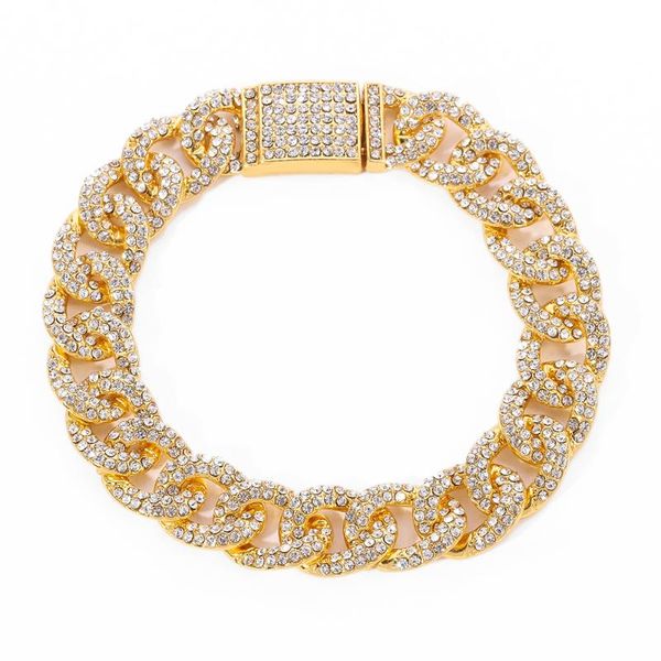hip-hop cuba chain bracelet rhinestone luxury jewelry for man cool motorcycle chain rock bar accessories heavy bracelet chic, Golden;silver
hip-hop cuba chain bracelet rhinestone luxury jewelry for man cool motorcycle chain rock bar accessories heavy bracelet chic, Golden;silver