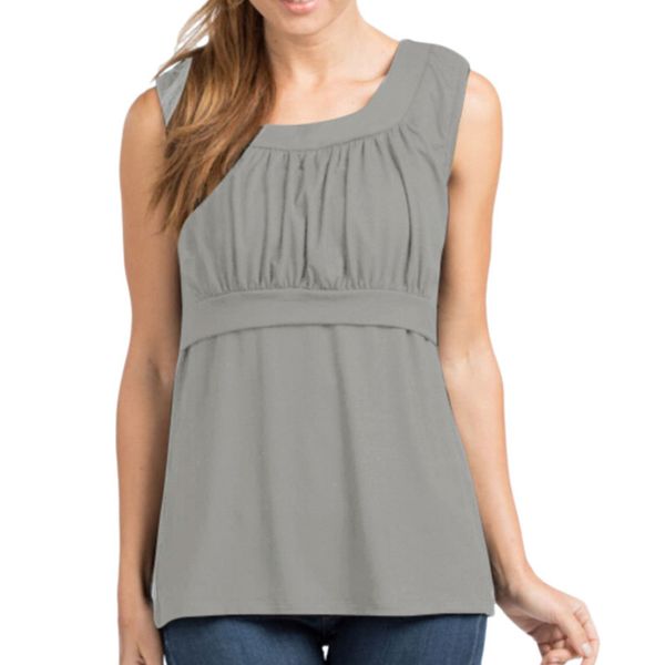 women pregnant nusring sleeveless vest solid ruffles breastfeeding loose maternity clothing #lr2, White
women pregnant nusring sleeveless vest solid ruffles breastfeeding loose maternity clothing #lr2, White