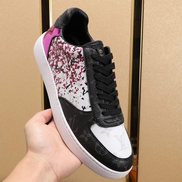 2020 e6 mens classic casual shoes leather lace-up fashion luxury designer shoes handsome mens sneakers original box, Black
2020 e6 mens classic casual shoes leather lace-up fashion luxury designer shoes handsome mens sneakers original box, Black
