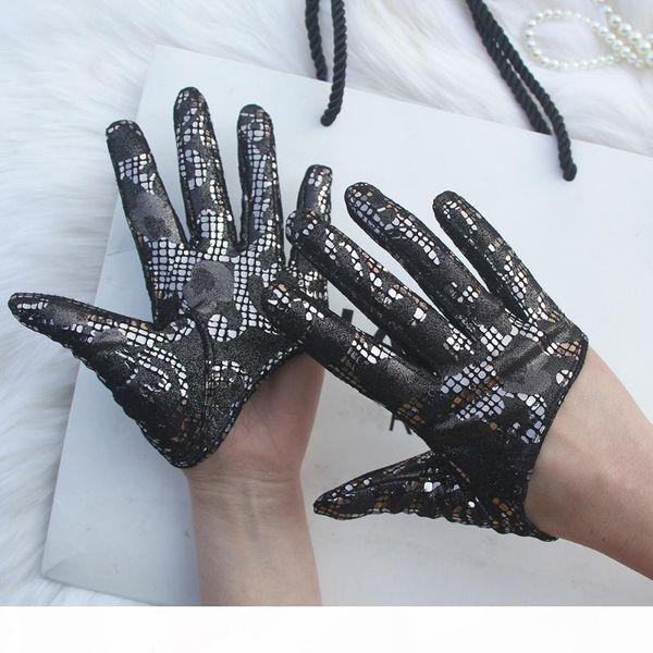 ladies sheepskin leather gloves fashion full fingers embossed printing punk party gloves women half palm driving, Blue;gray
ladies sheepskin leather gloves fashion full fingers embossed printing punk party gloves women half palm driving, Blue;gray
