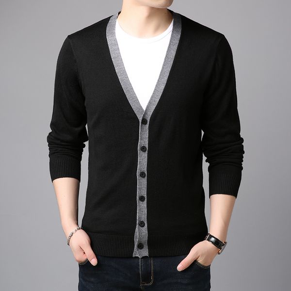 mens sweaters 2020 autumn new men's cardigan v-neck thin sweater coat slim casual sweater men clothes, White;black
mens sweaters 2020 autumn new men's cardigan v-neck thin sweater coat slim casual sweater men clothes, White;black