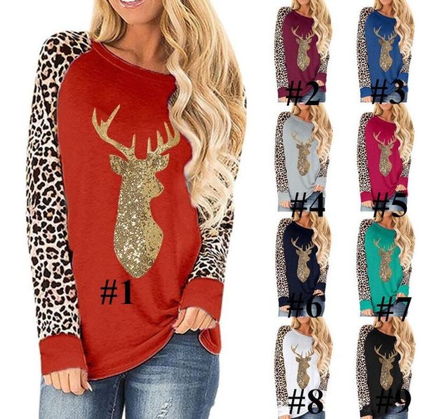плюс размер женщин свитер рождество deer sequined leopard лоскутная вокруг шеи моды с длинным рукавом футболки осень зимняя одежда s-5xl e92, Black
плюс размер женщин свитер рождество deer sequined leopard лоскутная вокруг шеи моды с длинным рукавом футболки осень зимняя одежда s-5xl e92, Black