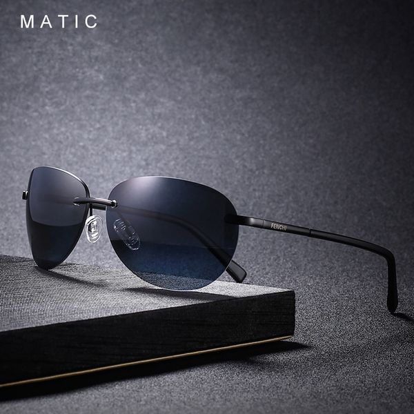 black polarized vintage retro rimless aviation sunglasses for men women brand design uv400 eyeglasses male glasses, White;black
black polarized vintage retro rimless aviation sunglasses for men women brand design uv400 eyeglasses male glasses, White;black