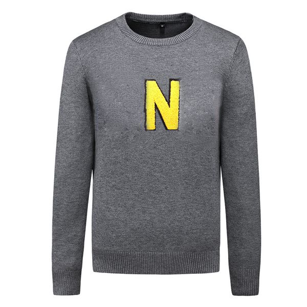 men's deigner sweater letter embroidery knitwear winter men's clothing crew neck long sleeve sweater designer hoodies new arrivals, White;black
men's deigner sweater letter embroidery knitwear winter men's clothing crew neck long sleeve sweater designer hoodies new arrivals, White;black