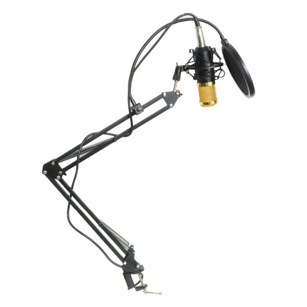 bm-800 kit wired condenser sound microphone with stand+metal mount+windscreen for pc recording/chorus/broadcasting
bm-800 kit wired condenser sound microphone with stand+metal mount+windscreen for pc recording/chorus/broadcasting
