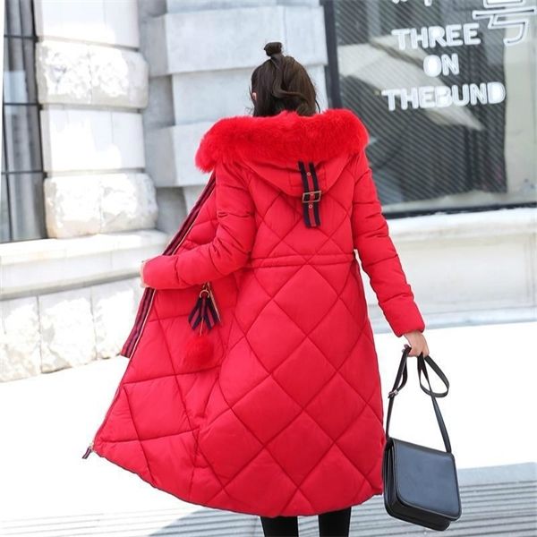 fashion winter women hooded long warm parkas slim fit coat thicken office lady fur collar down jacket slim fit warm coats cc25, Black
fashion winter women hooded long warm parkas slim fit coat thicken office lady fur collar down jacket slim fit warm coats cc25, Black