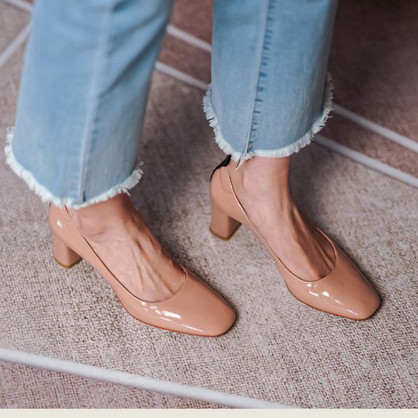cialasa women shoes high heels women' spring shoes square toe small heel casual blue nude pump high heel, Black
cialasa women shoes high heels women' spring shoes square toe small heel casual blue nude pump high heel, Black