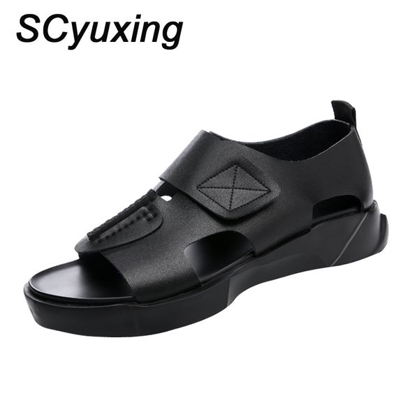 sandals 2021 men summer quality casual shoes soft genuine leather sandal anti-slip rubber man, Black
sandals 2021 men summer quality casual shoes soft genuine leather sandal anti-slip rubber man, Black
