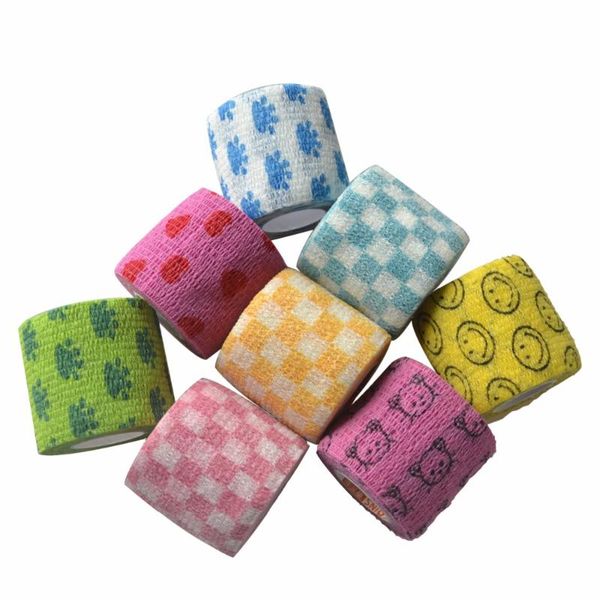 4pcs/lot 5cm*5mself adhesive bandage wrap elastic cohesive tape ankle finger muscles protection sports wrist support equipment
4pcs/lot 5cm*5mself adhesive bandage wrap elastic cohesive tape ankle finger muscles protection sports wrist support equipment
