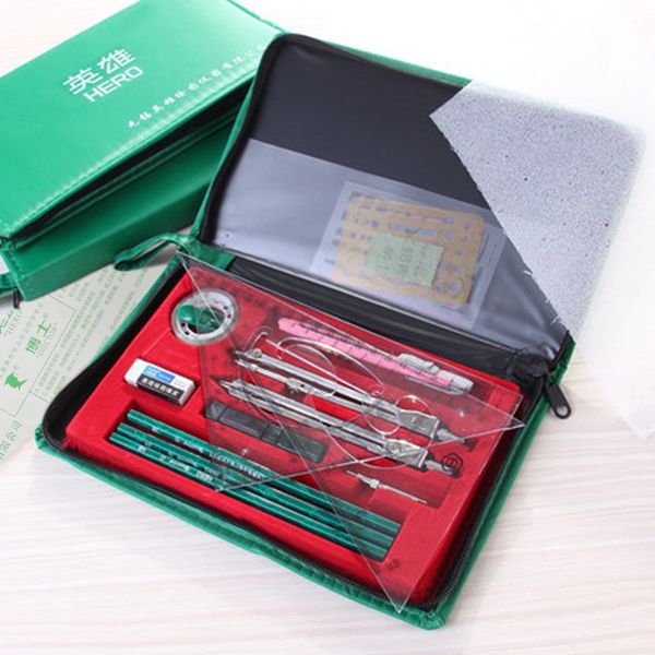 hero portable combination cartograph set tool construction machinery drawing instrument compass ruler student mapping h252/252
hero portable combination cartograph set tool construction machinery drawing instrument compass ruler student mapping h252/252