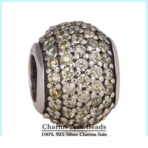 100% 925 sterling silver pale golden pave crystal ball bead fits european jewelry chamilia charm bracelets, Black
100% 925 sterling silver pale golden pave crystal ball bead fits european jewelry chamilia charm bracelets, Black