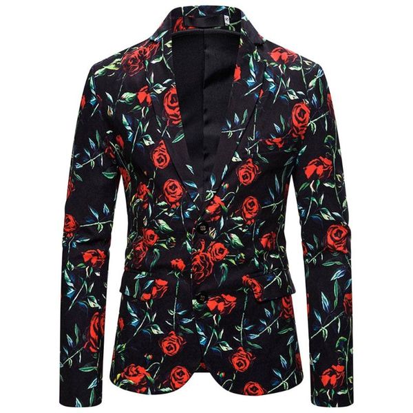 blazer masculino 2020 spring new men fashion rose print style clothing suit casual flowers male blazer jacket coat hombre, White;black
blazer masculino 2020 spring new men fashion rose print style clothing suit casual flowers male blazer jacket coat hombre, White;black
