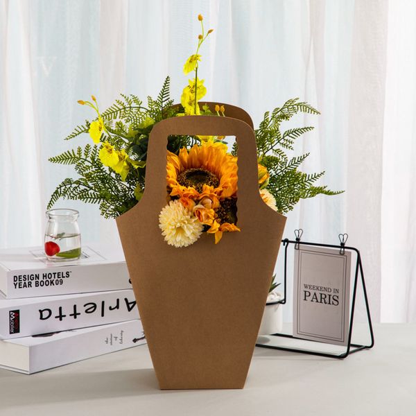 10pcs portable paper flower gift bag caja kraft wedding baby shower gift packaging bags bolsas de papel verjaardag decoratie
10pcs portable paper flower gift bag caja kraft wedding baby shower gift packaging bags bolsas de papel verjaardag decoratie
