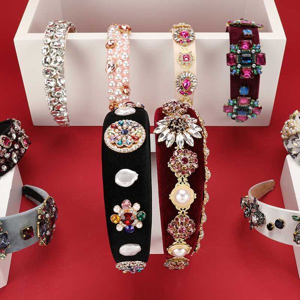 headbands for women retro gold velvet solid color rhinestone multi-layer flowers temperament headband hair accessories, Golden;silver
headbands for women retro gold velvet solid color rhinestone multi-layer flowers temperament headband hair accessories, Golden;silver