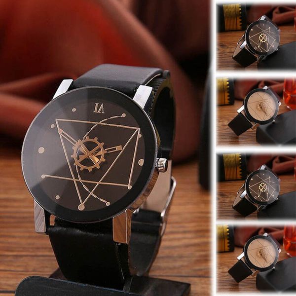 new minimalist pu leather men & women watches analog quartz watch casual wristwatch for lover's clock women smile, Slivery;brown
new minimalist pu leather men & women watches analog quartz watch casual wristwatch for lover's clock women smile, Slivery;brown