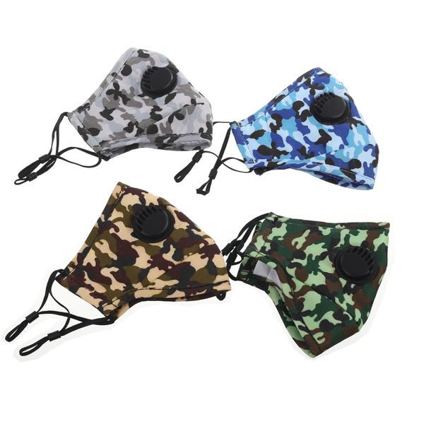 face mask with valve pm2.5 camouflage cotton dust mask washable mouth masks for women men reusable mask
face mask with valve pm2.5 camouflage cotton dust mask washable mouth masks for women men reusable mask