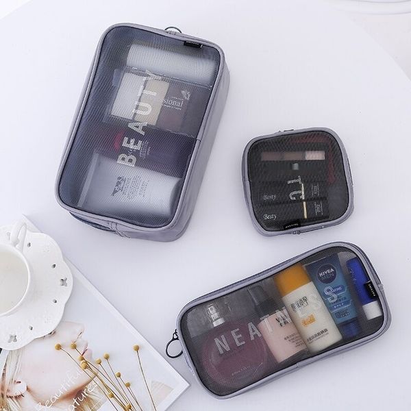 korean cosmetic small portable transparent mesh multifunctional travel storage cosmetic storage bagbag large capacity wash bag three-piece s
korean cosmetic small portable transparent mesh multifunctional travel storage cosmetic storage bagbag large capacity wash bag three-piece s