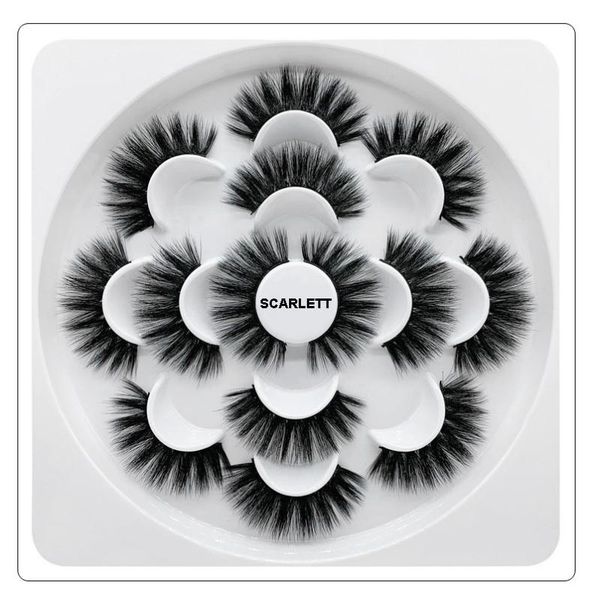 false eyelashes 7 pairs mink lashes set thick natural long 3d hair handmade reusable fake 50sets/lot dhl free
false eyelashes 7 pairs mink lashes set thick natural long 3d hair handmade reusable fake 50sets/lot dhl free