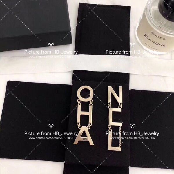 fashion brand high version letter designer earrings for lady design women party wedding lovers gift luxury jewelry with box, Golden;silver
fashion brand high version letter designer earrings for lady design women party wedding lovers gift luxury jewelry with box, Golden;silver