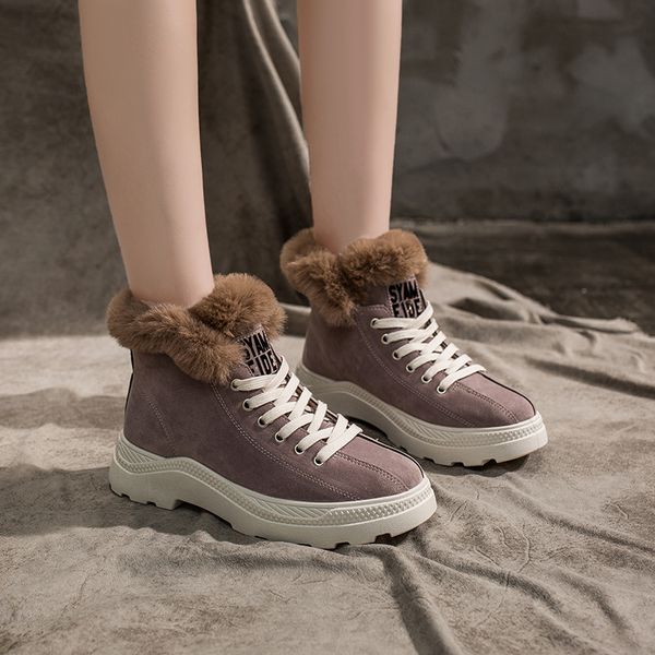 new autumn winter plus velvet booties female wild british fan boots women walking shoes ladies outdoor sneakers women footwear
new autumn winter plus velvet booties female wild british fan boots women walking shoes ladies outdoor sneakers women footwear