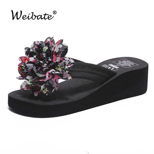 weibate women's slippers outdoor flip-flops flip-flop beach shoes flowers bohemian non-slip slippers smaller, Black
weibate women's slippers outdoor flip-flops flip-flop beach shoes flowers bohemian non-slip slippers smaller, Black