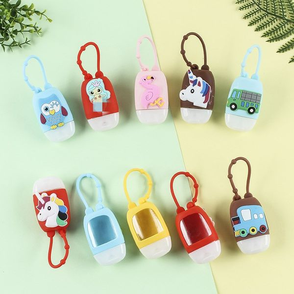 30ml cartoon silicone hand sanitizer bottle holder perfume bottle and silicone protective cover set random pattern sale e92107, Blue
30ml cartoon silicone hand sanitizer bottle holder perfume bottle and silicone protective cover set random pattern sale e92107, Blue