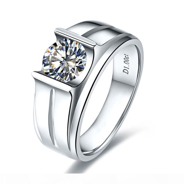 brief man rings solid silver 18k white gold plated man ring 1 ct wedding rings synthetic diamond rings for man, Golden;silver
brief man rings solid silver 18k white gold plated man ring 1 ct wedding rings synthetic diamond rings for man, Golden;silver