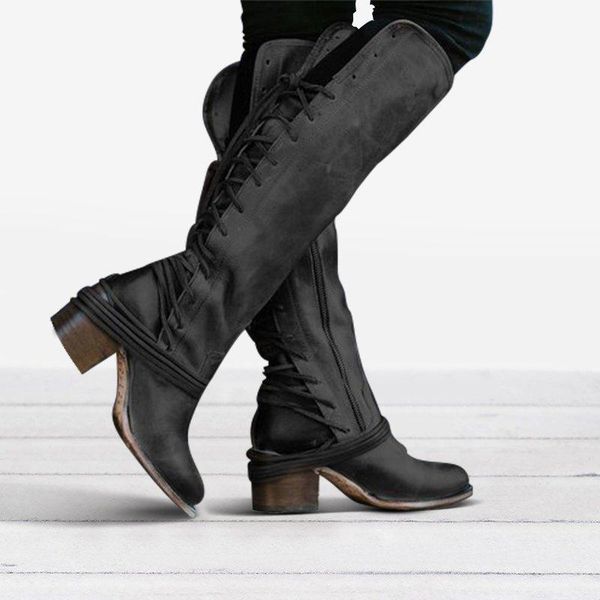 женщины boots pu кожа молния ретро вскользь женщины пинетки гладиатор ботинки высокой пятки способа повелительниц botas mujer invierno tw554, Black
женщины boots pu кожа молния ретро вскользь женщины пинетки гладиатор ботинки высокой пятки способа повелительниц botas mujer invierno tw554, Black