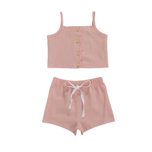 0-24m newborn baby girl solid color summer clothes sleeveless strap tank shorts pant bottom 2pcs clothing set, White
0-24m newborn baby girl solid color summer clothes sleeveless strap tank shorts pant bottom 2pcs clothing set, White