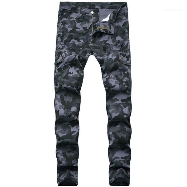 mulit pockets mens skinny jeans casual males clothing camouflage print mens designer jeans fashion hip hop style, Blue
mulit pockets mens skinny jeans casual males clothing camouflage print mens designer jeans fashion hip hop style, Blue