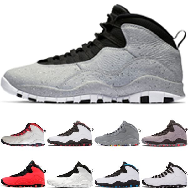 classic men 10 10s basketball shoes cement chicago cool grey dark smoke grey desert camo grey red gs fusion red sports sneakers
classic men 10 10s basketball shoes cement chicago cool grey dark smoke grey desert camo grey red gs fusion red sports sneakers