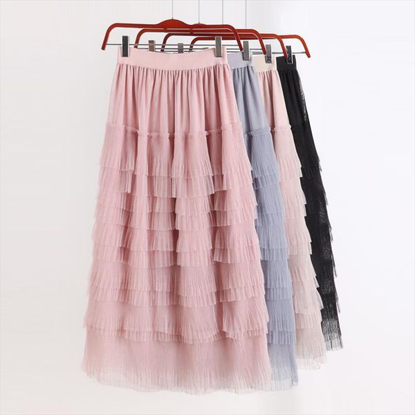 c35 new high waist slim double screen cake skirt in autumn and winter drop shipping, Black
c35 new high waist slim double screen cake skirt in autumn and winter drop shipping, Black