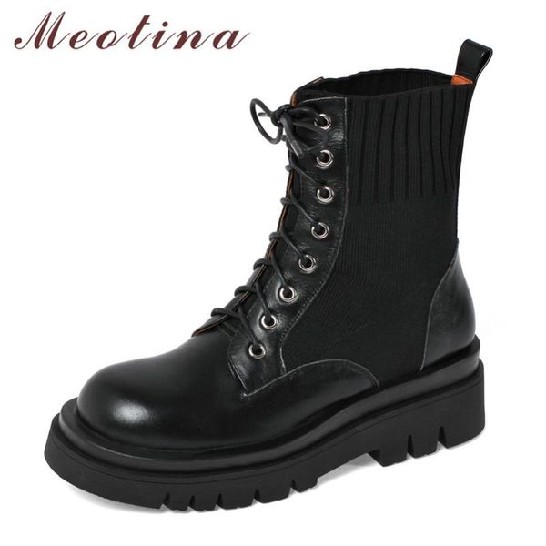 meotina motorcycle boots ботинки женщин натуральной кожи высокой пятки платформы короткие сапоги узелок толстые каблуки лодыжки осень черный, Black
meotina motorcycle boots ботинки женщин натуральной кожи высокой пятки платформы короткие сапоги узелок толстые каблуки лодыжки осень черный, Black
