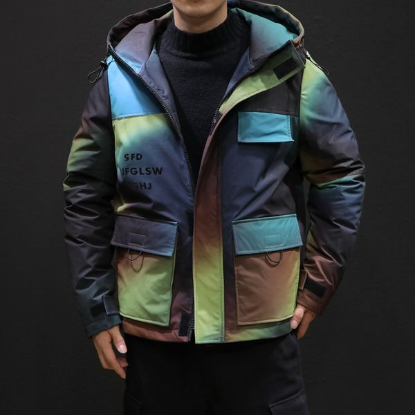 winter new jacket men warm thick parka men fashion cross color large pocket jacket man streetwear wild loose cotton hooded coat, Black
winter new jacket men warm thick parka men fashion cross color large pocket jacket man streetwear wild loose cotton hooded coat, Black