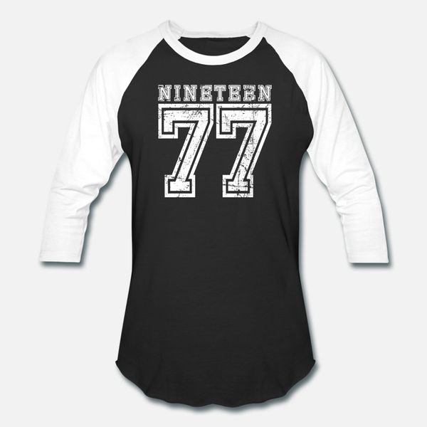 nineteen 1977 t shirt men printing cotton size s-3xl solid color crazy new style spring autumn outfit shirt, White;black
nineteen 1977 t shirt men printing cotton size s-3xl solid color crazy new style spring autumn outfit shirt, White;black