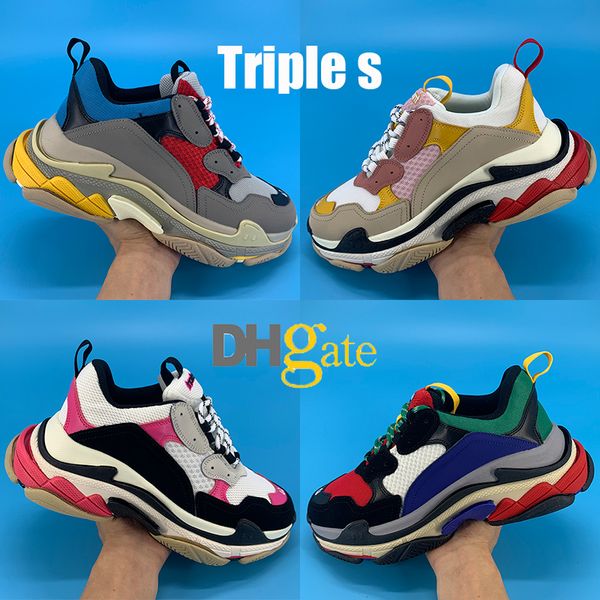 comfortable dad shoes pairs 17fw triple s platform shoes beige grey red blue multi-color triple black white men women sneakers
comfortable dad shoes pairs 17fw triple s platform shoes beige grey red blue multi-color triple black white men women sneakers